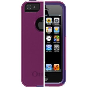 OtterBox Commuter Series Case for iPhone 5 5S - Frustration-Free Packaging - Hot Pink  White